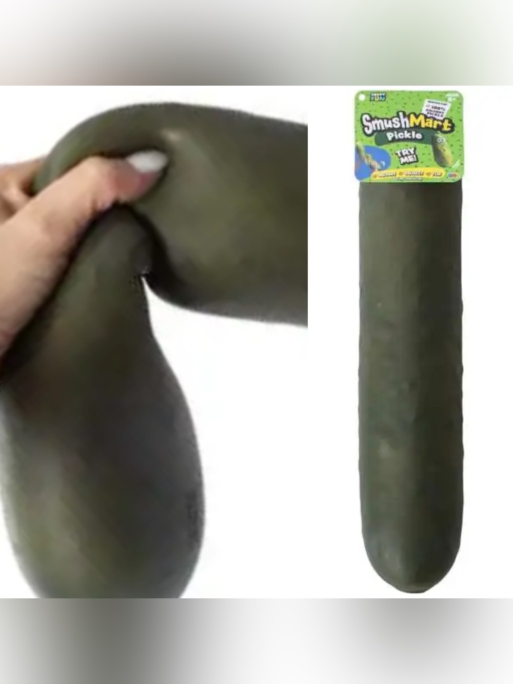 JUMBO Squishy 15-Inch Pickle 🥒 by RMS
SmushMart